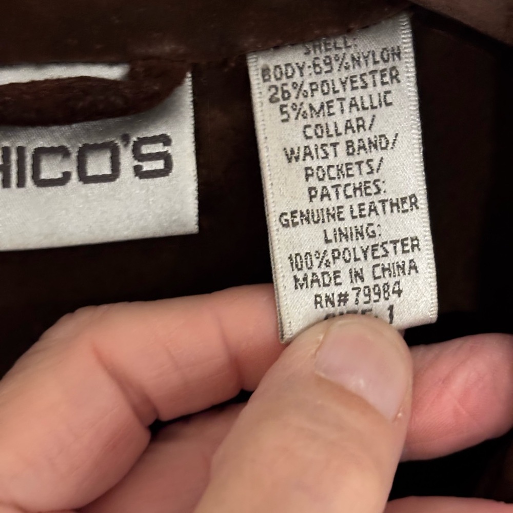 Chico's Chocolate Utility Jacket - image 4